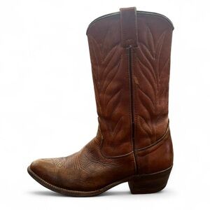 Mens Vintage Double H Cowboy Western boots size 8.5 D